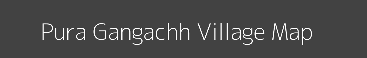 Map of Pura Gangachh Village in Uttar Pradesh Image