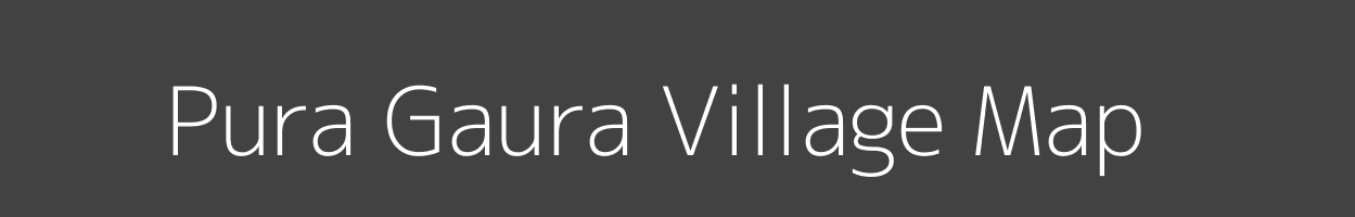 Map of Pura Gaura Village in Uttar Pradesh Image