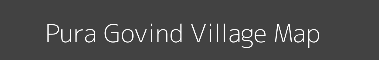 Map of Pura Govind Village in Uttar Pradesh Image