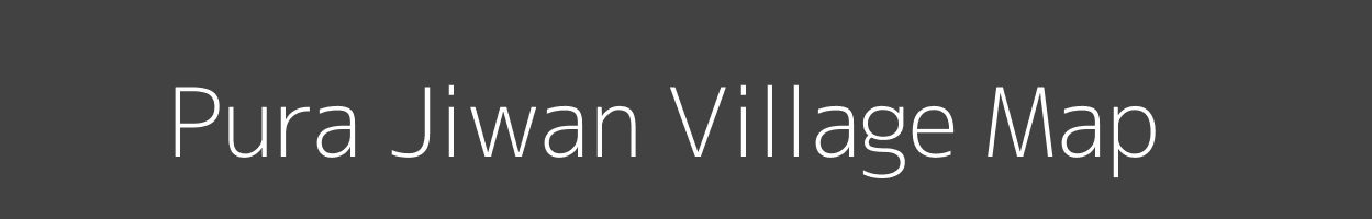 Map of Pura Jiwan Village in Uttar Pradesh Image