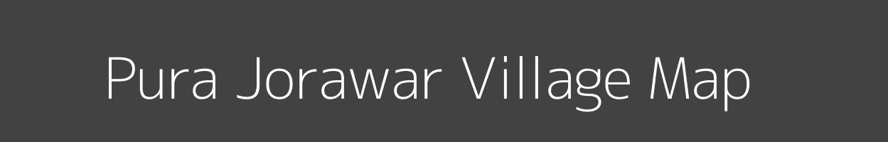 Map of Pura Jorawar Village in Uttar Pradesh Image