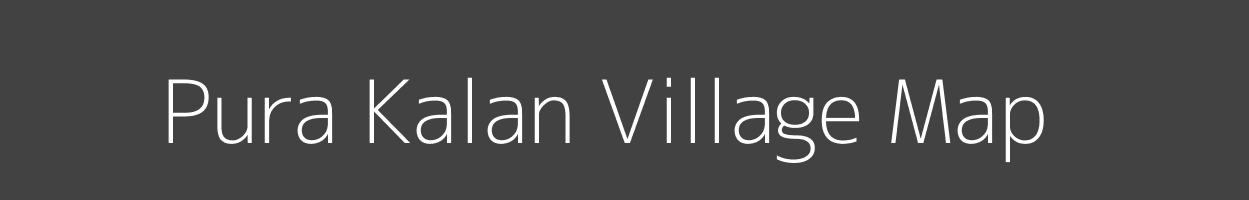 Map of Pura Kalan Village in Uttar Pradesh Image