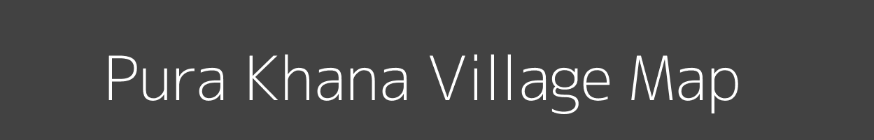 Map of Pura Khana Village in Madhya Pradesh Image