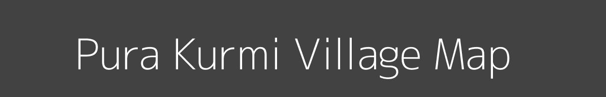 Map of Pura Kurmi Village in Uttar Pradesh Image