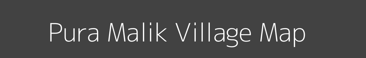 Map of Pura Malik Village in Uttar Pradesh Image