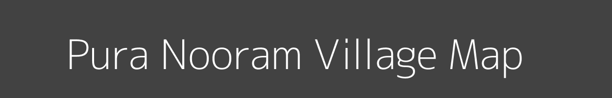 Map of Pura Nooram Village in Uttar Pradesh Image