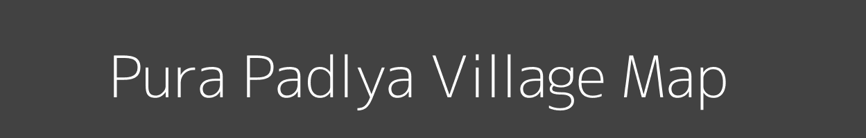 Map of Pura Padlya Village in Madhya Pradesh Image