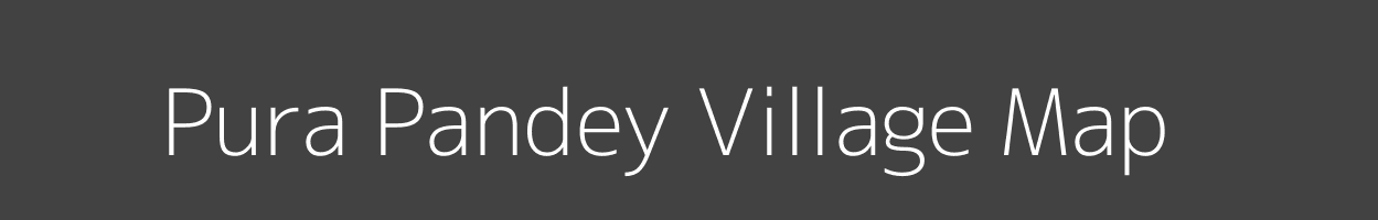 Map of Pura Pandey Village in Uttar Pradesh Image