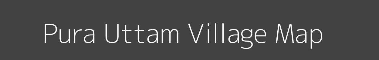 Map of Pura Uttam Village in Uttar Pradesh Image