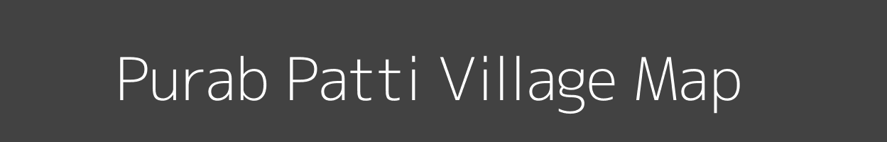 Map of Purab Patti Village in Uttar Pradesh Image