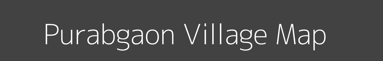 Map of Purabgaon Village in Uttar Pradesh Image