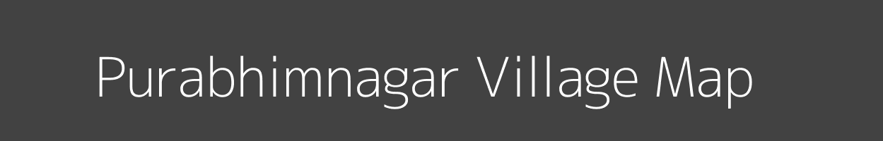 Map of Purabhimnagar Village in Madhya Pradesh Image