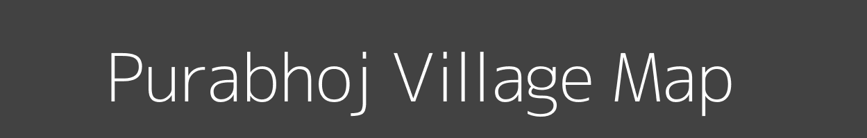 Map of Purabhoj Village in Uttar Pradesh Image