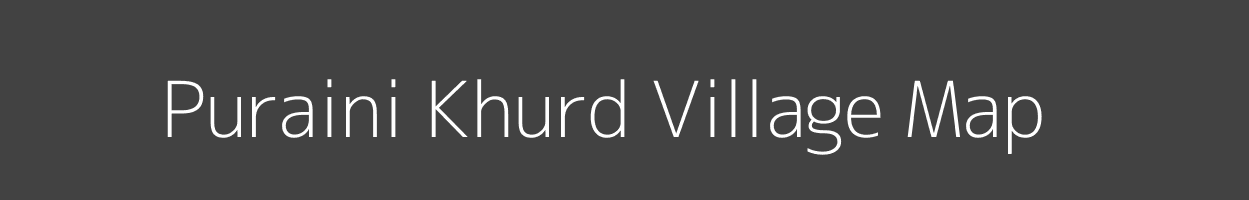 Map of Puraini Khurd Village in Bihar Image