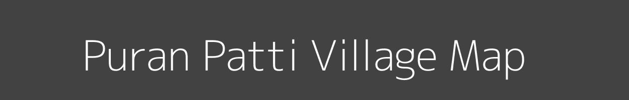 Map of Puran Patti Village in Uttar Pradesh Image