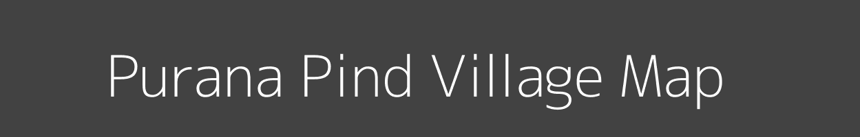 Map of Purana Pind Village in Jammu and Kashmir Image