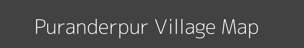 Map of Puranderpur Village in Uttar Pradesh Image