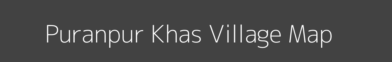 Map of Puranpur Khas Village in Uttar Pradesh Image