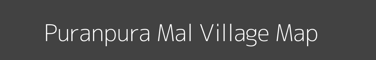 Map of Puranpura Mal Village in Madhya Pradesh Image