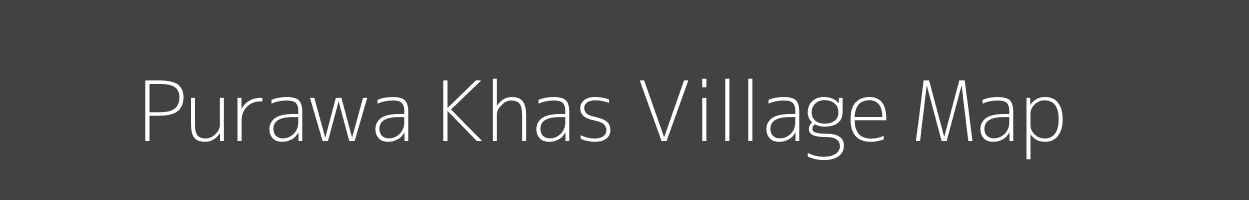 Map of Purawa Khas Village in Uttar Pradesh Image