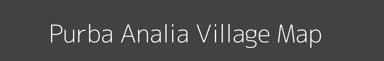 Map of Purba Analia Village in Odisha Image