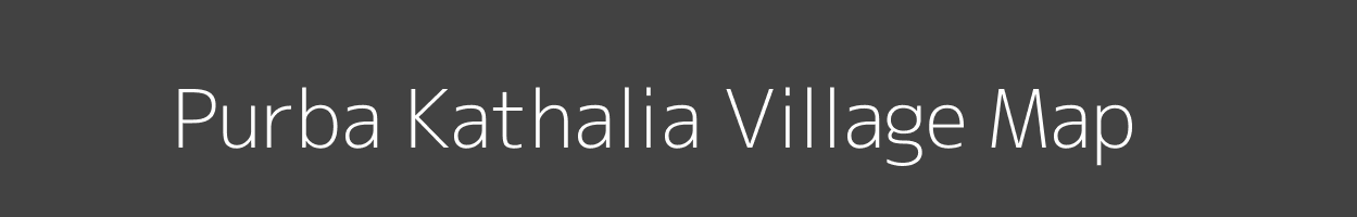 Map of Purba Kathalia Village in Tripura Image