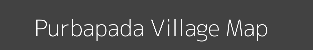 Map of Purbapada Village in Odisha Image