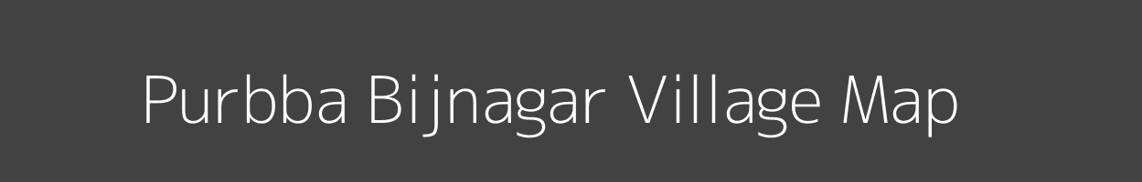 Map of Purbba Bijnagar Village in West Bengal Image