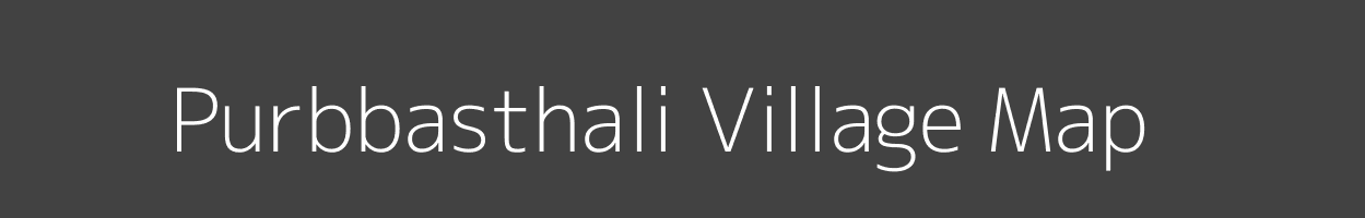 Map of Purbbasthali Village in West Bengal Image