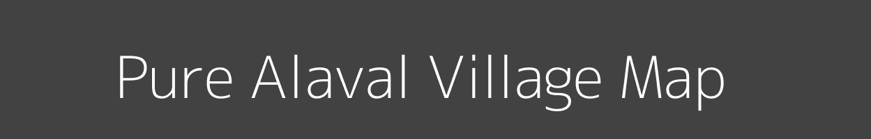 Map of Pure Alaval Village in Uttar Pradesh Image