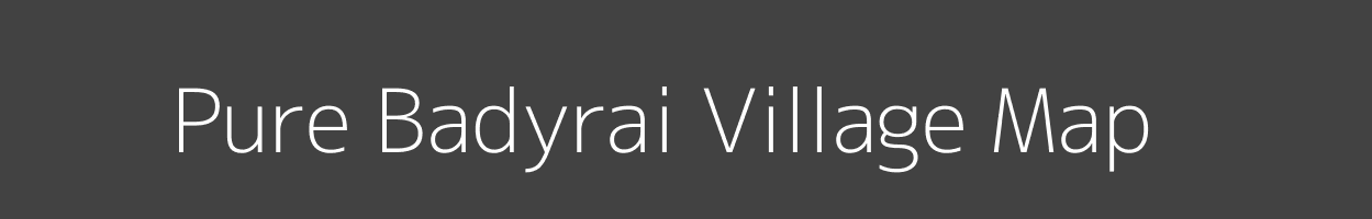 Map of Pure Badyrai Village in Uttar Pradesh Image