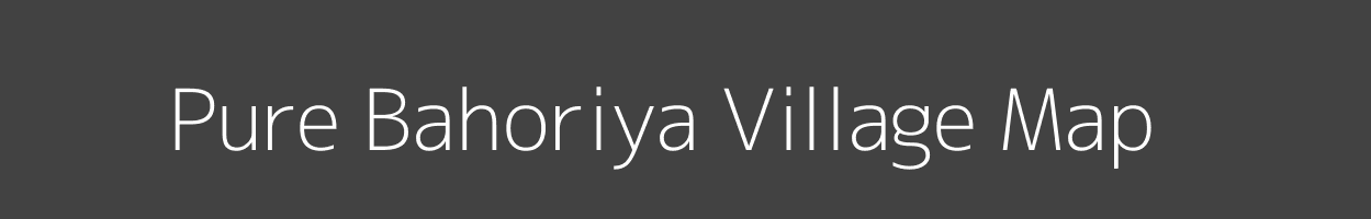 Map of Pure Bahoriya Village in Uttar Pradesh Image