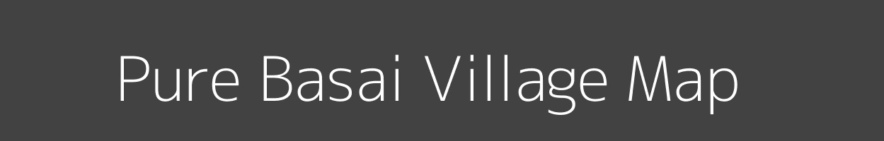 Map of Pure Basai Village in Uttar Pradesh Image