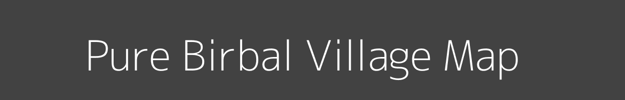Map of Pure Birbal Village in Uttar Pradesh Image