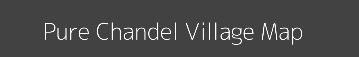 Map of Pure Chandel Village in Uttar Pradesh Image