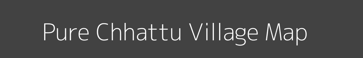 Map of Pure Chhattu Village in Uttar Pradesh Image