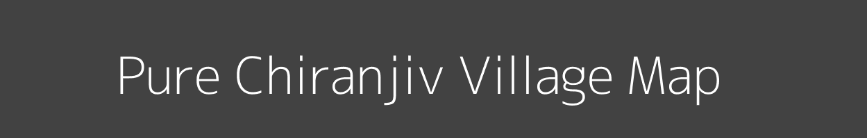 Map of Pure Chiranjiv Village in Uttar Pradesh Image