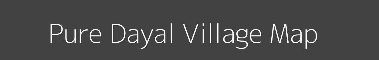 Map of Pure Dayal Village in Uttar Pradesh Image