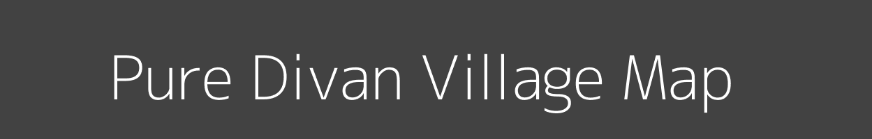 Map of Pure Divan Village in Uttar Pradesh Image