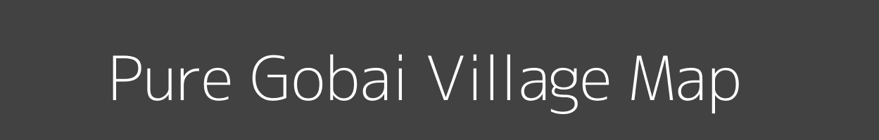 Map of Pure Gobai Village in Uttar Pradesh Image
