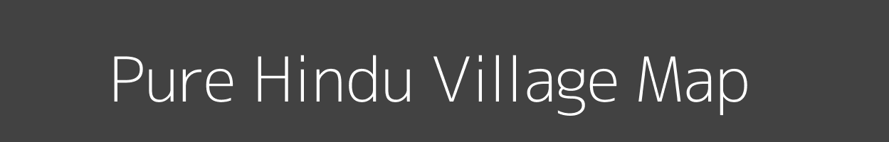 Map of Pure Hindu Village in Uttar Pradesh Image