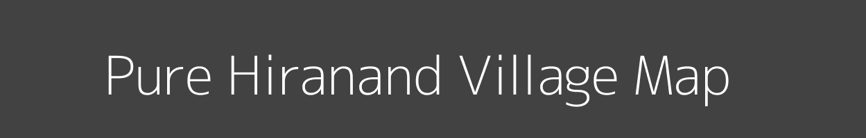 Map of Pure Hiranand Village in Uttar Pradesh Image