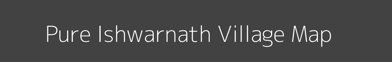 Map of Pure Ishwarnath Village in Uttar Pradesh Image