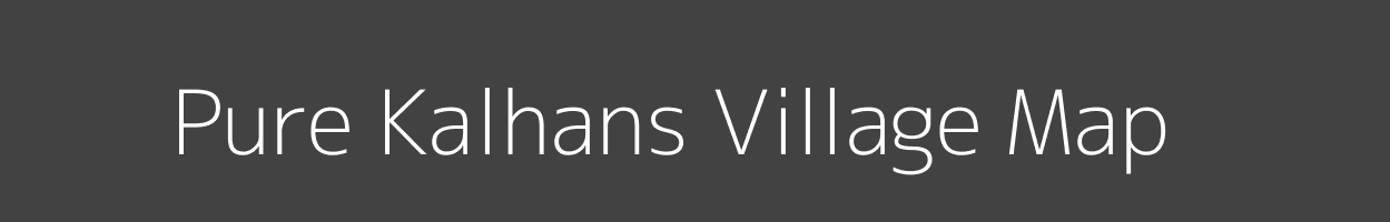 Map of Pure Kalhans Village in Uttar Pradesh Image