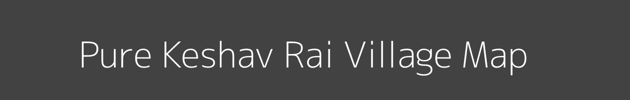 Map of Pure Keshav Rai Village in Uttar Pradesh Image