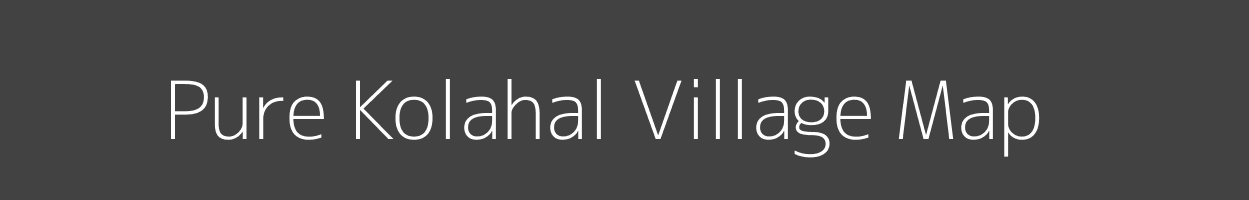 Map of Pure Kolahal Village in Uttar Pradesh Image