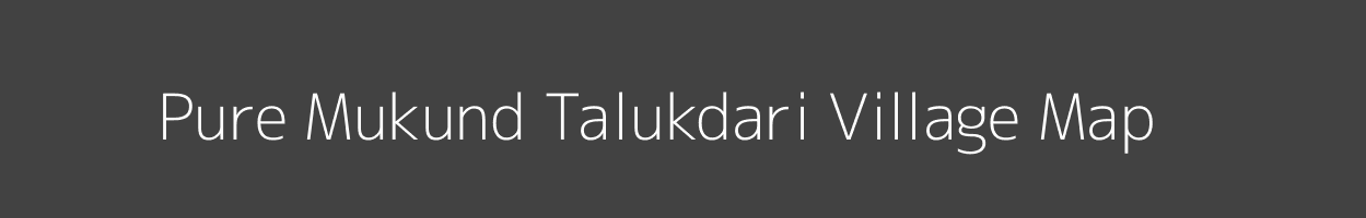 Map of Pure Mukund Talukdari Village in Uttar Pradesh Image