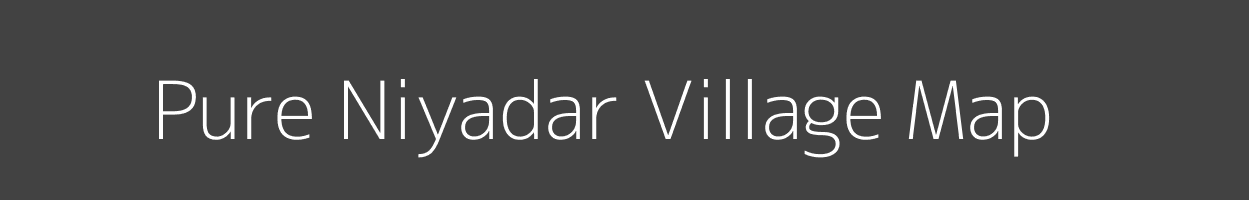 Map of Pure Niyadar Village in Uttar Pradesh Image
