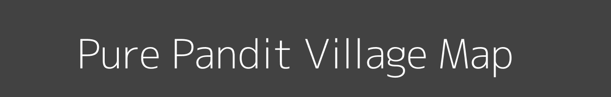 Map of Pure Pandit Village in Uttar Pradesh Image