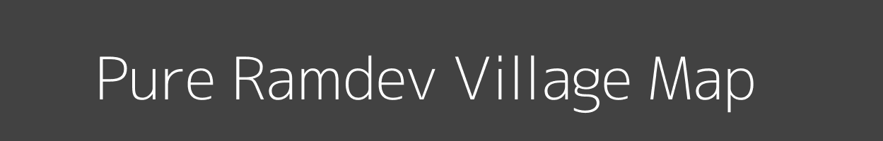 Map of Pure Ramdev Village in Uttar Pradesh Image